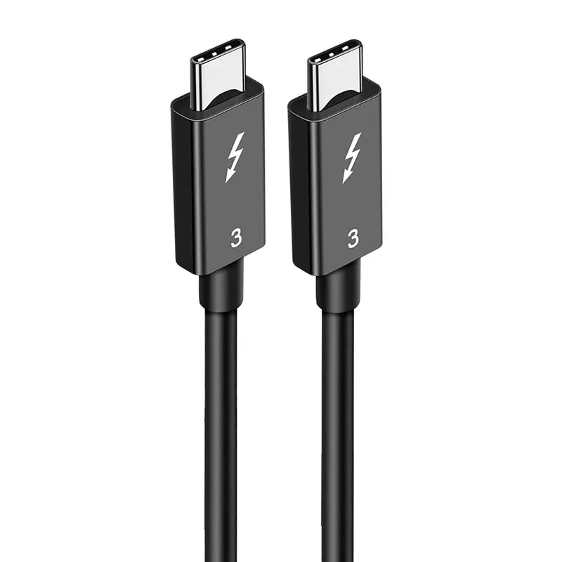 ACASIS High-speed Thunderbolt 3 Cable 40gbps 4K 5K Pd 100W Thunderbolt 3TY Fast Charging Data Line Cable For Macbook Pro, Black
ACASIS High-speed Thunderbolt 3 Cable 40gbps 4K 5K Pd 100W Thunderbolt 3TY Fast Charging Data Line Cable For Macbook Pro, Black