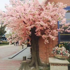 Wholesale large silk cherry blossom branches flowers trees artificial plants for sale