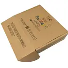Kraft paper soap packing box custom logo bath bomb packaging corrugated shipping box mailer box