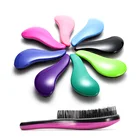 Professional Custom Logo Portable Plastic Scalp Massage Hair Grooming Comb