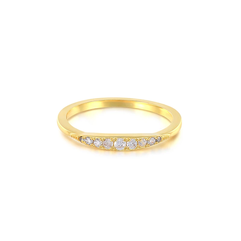 CANNER Wholesale 18K Gold Plated Finger Ring Cubic Zirconia Rings 925 Sterling Silver Woman Party Ring
CANNER Wholesale 18K Gold Plated Finger Ring Cubic Zirconia Rings 925 Sterling Silver Woman Party Ring