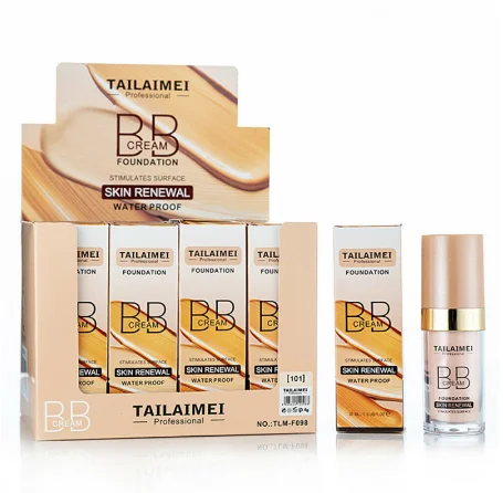 Long Lasting Waterproof Base Makeup Skin Renewal Easy To Wear 2019 Hot Sale Product 30ml Face BB Cream Foundation
Long Lasting Waterproof Base Makeup Skin Renewal Easy To Wear 2019 Hot Sale Product 30ml Face BB Cream Foundation