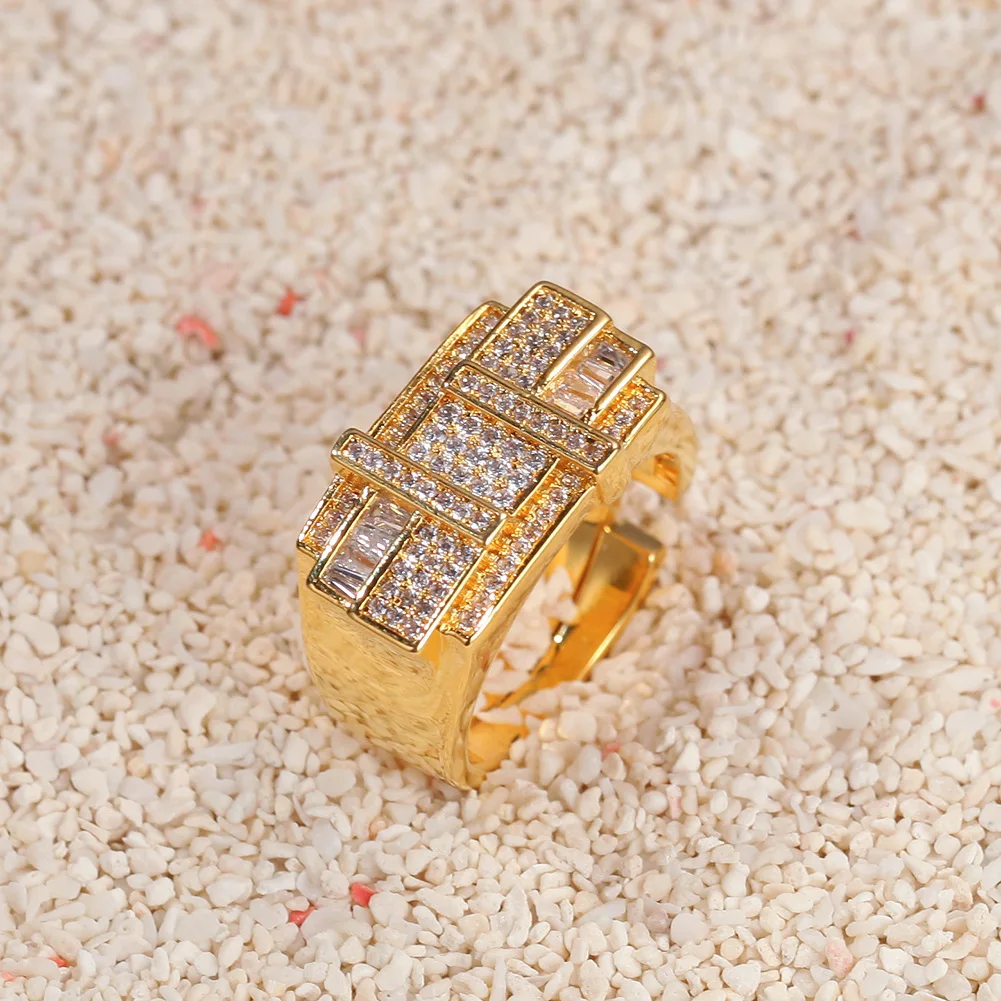 Hip Hop Rings Square Cubic Zirconia Rings Male Adjustable Men'S Chunky Jewelry Lord Of The Rings Trendy 2021, Gold/silver
Hip Hop Rings Square Cubic Zirconia Rings Male Adjustable Men'S Chunky Jewelry Lord Of The Rings Trendy 2021, Gold/silver