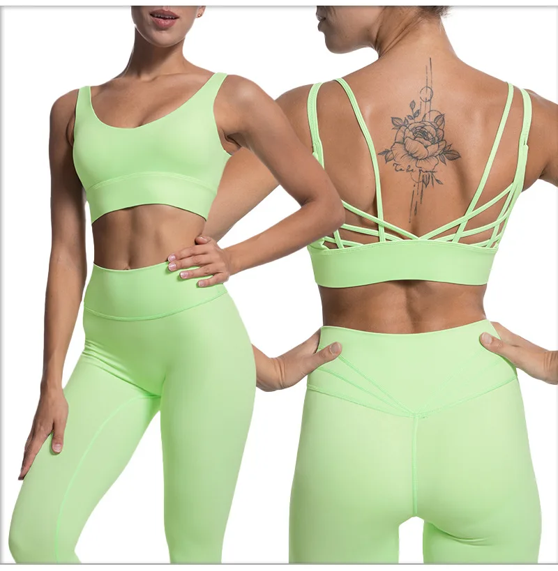 Wholesale Yoga Bra Top Fitness Sports Wear Women Sports Activewear Bras Top Leggings Solid Bras
Wholesale Yoga Bra Top Fitness Sports Wear Women Sports Activewear Bras Top Leggings Solid Bras