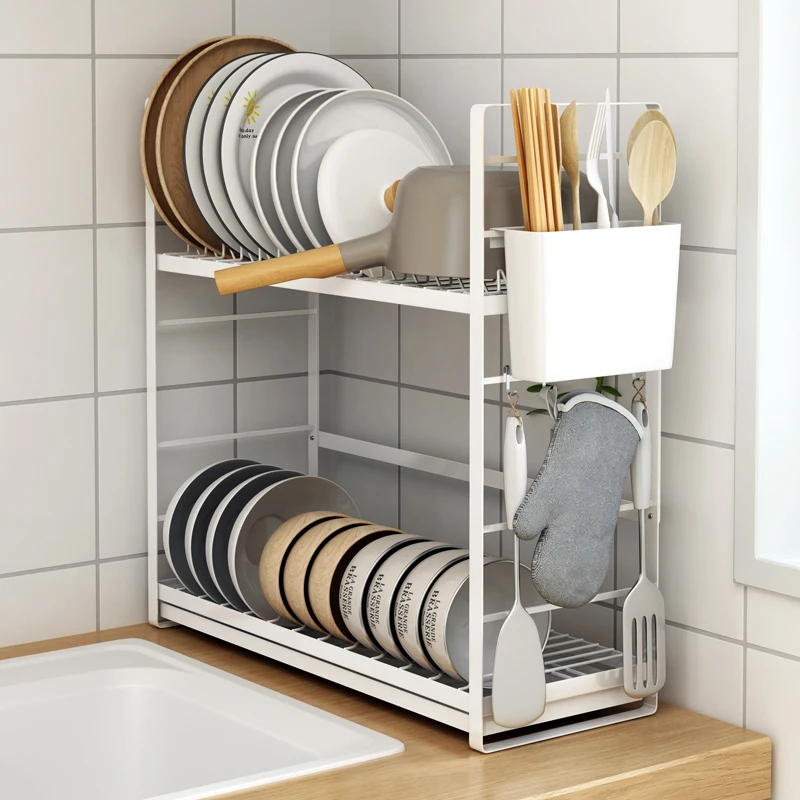 New upgrade 18cm narrow structure dish and plate storage rack Kitchen storage rack with chopping board, White
New upgrade 18cm narrow structure dish and plate storage rack Kitchen storage rack with chopping board, White