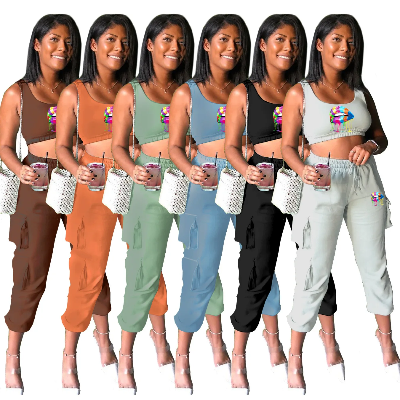 2021 new seamless Yoga Fitness elastic sweat wicking sport casual yoga pant suit, Black blue white brown
2021 new seamless Yoga Fitness elastic sweat wicking sport casual yoga pant suit, Black blue white brown