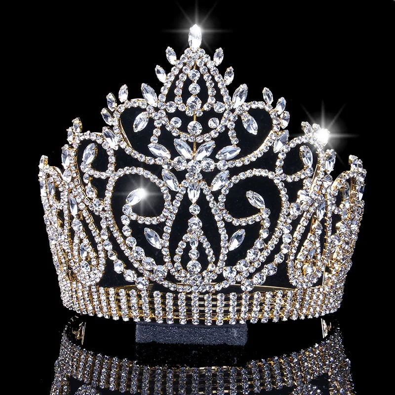 StoneFans Handmade Hair Accessories Bridal Wholesale Huge Vintage Leaf Big Rhinestone Romantic Crown Tiaras Party Decoration 001
StoneFans Handmade Hair Accessories Bridal Wholesale Huge Vintage Leaf Big Rhinestone Romantic Crown Tiaras Party Decoration 001