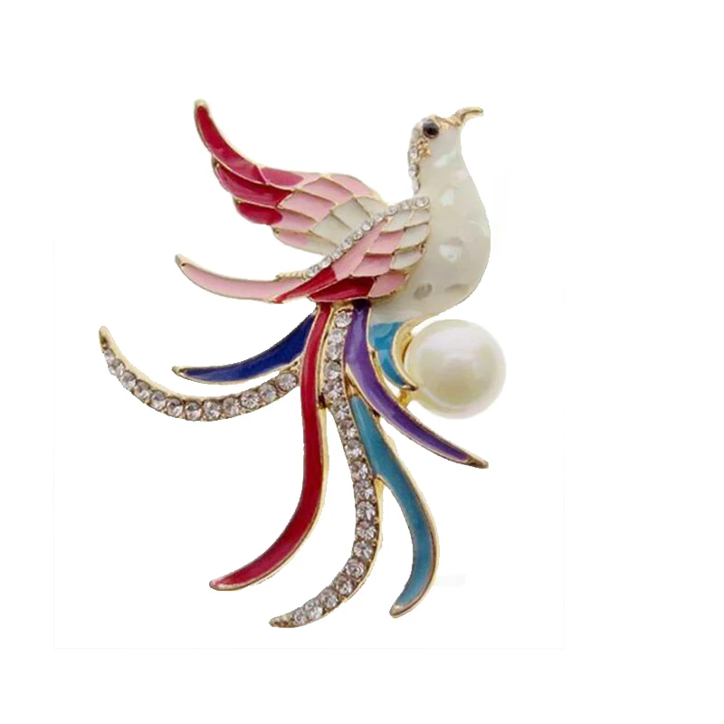 Fashion Animal Bird Brooch Enamel Rhinestone Jewelry For Women Gift Brooch Pin, As picture
Fashion Animal Bird Brooch Enamel Rhinestone Jewelry For Women Gift Brooch Pin, As picture