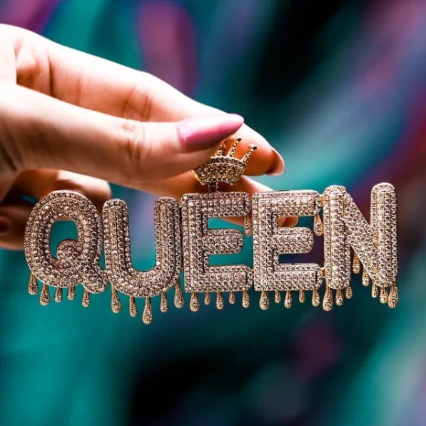 Hip Hop Custom Jewelry Personalized Crown Letter Charms Necklace Iced Out Miami Name Plate Necklace For Women Jewelry, Gold,silver
Hip Hop Custom Jewelry Personalized Crown Letter Charms Necklace Iced Out Miami Name Plate Necklace For Women Jewelry, Gold,silver