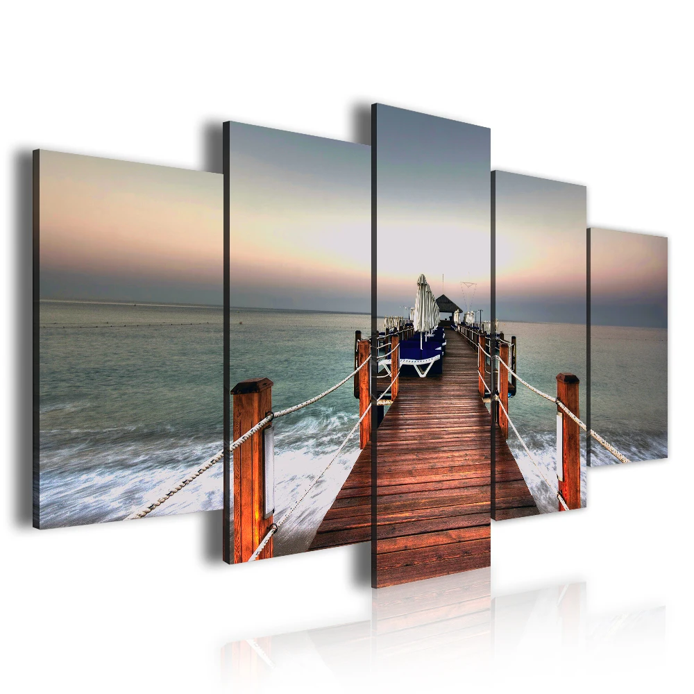 No MOQ Seascape Scenery Modern 5 Panel Framed Canvas Poster Art For Office, Customized color
No MOQ Seascape Scenery Modern 5 Panel Framed Canvas Poster Art For Office, Customized color