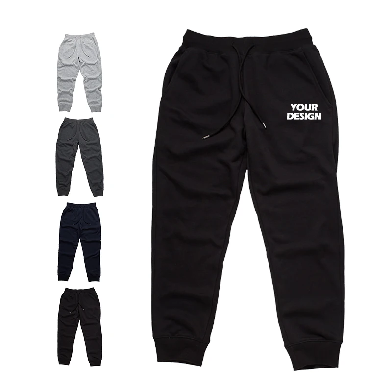 Training Straight Leg Cotton Grey Mens Plain Pullover Logo Printing Custom Sweatpants, Customized color 
Training Straight Leg Cotton Grey Mens Plain Pullover Logo Printing Custom Sweatpants, Customized color