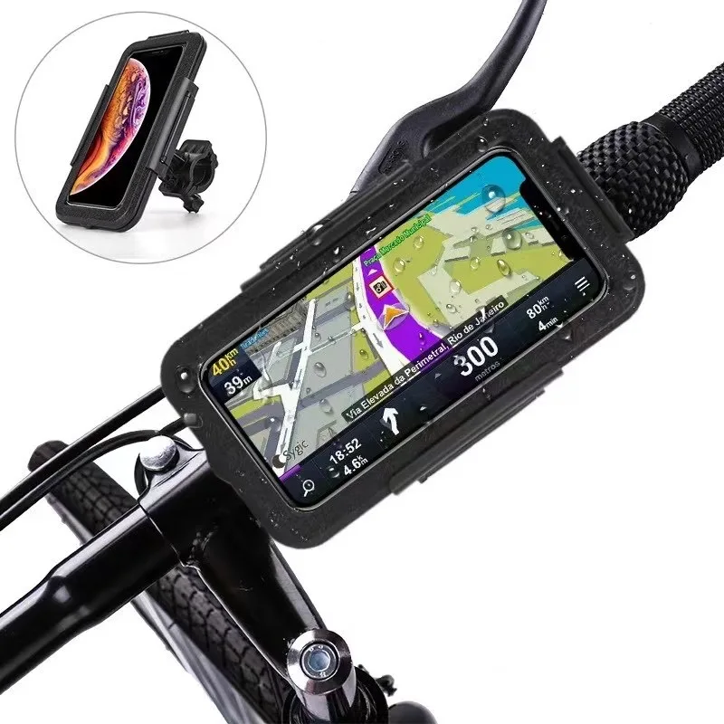 Hot selling bicycle bike frame mount mobile phone holder waterproof rainproof bag motorcycle handlebar mobile phone holder case, Black
Hot selling bicycle bike frame mount mobile phone holder waterproof rainproof bag motorcycle handlebar mobile phone holder case, Black