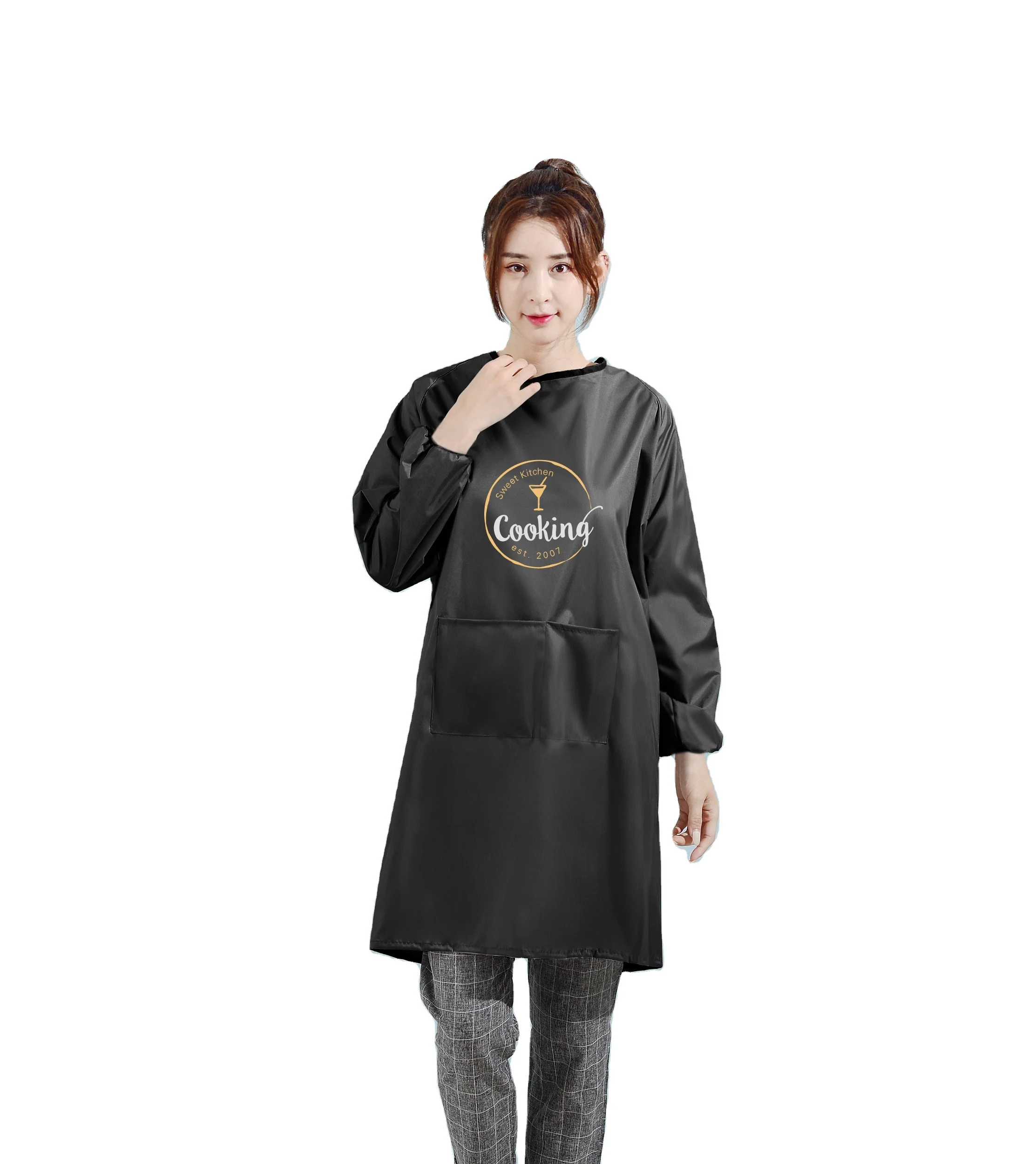 Final Factory Cleaning Waterproof Custom Adult Kitchen Oxford Cloth Apron
Final Factory Cleaning Waterproof Custom Adult Kitchen Oxford Cloth Apron