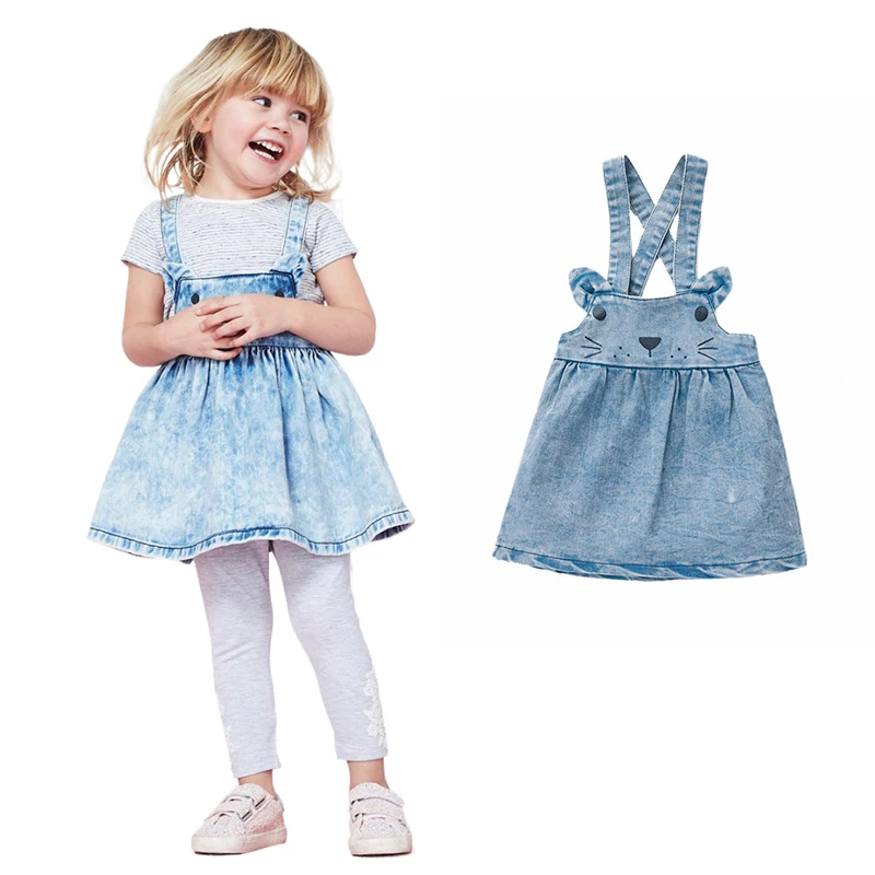 Summer Children Strap Jeans Dress girls clothing dress New Light Blue Washing Jean Kids Clothes For 1-3 Age Girl Denim Dress
Summer Children Strap Jeans Dress girls clothing dress New Light Blue Washing Jean Kids Clothes For 1-3 Age Girl Denim Dress