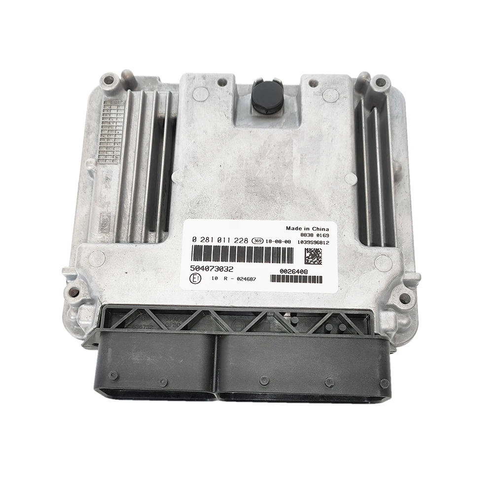 

0281011228 504073032 Original New Engine Computer Board ECU For Iveco Car-styling Accessories, Silver
