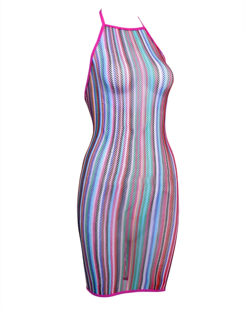 In Stock Colorful Sexy Mini Dress Women Babydoll Fishnet See Through Bodycon Sleepwear Lingerie
In Stock Colorful Sexy Mini Dress Women Babydoll Fishnet See Through Bodycon Sleepwear Lingerie