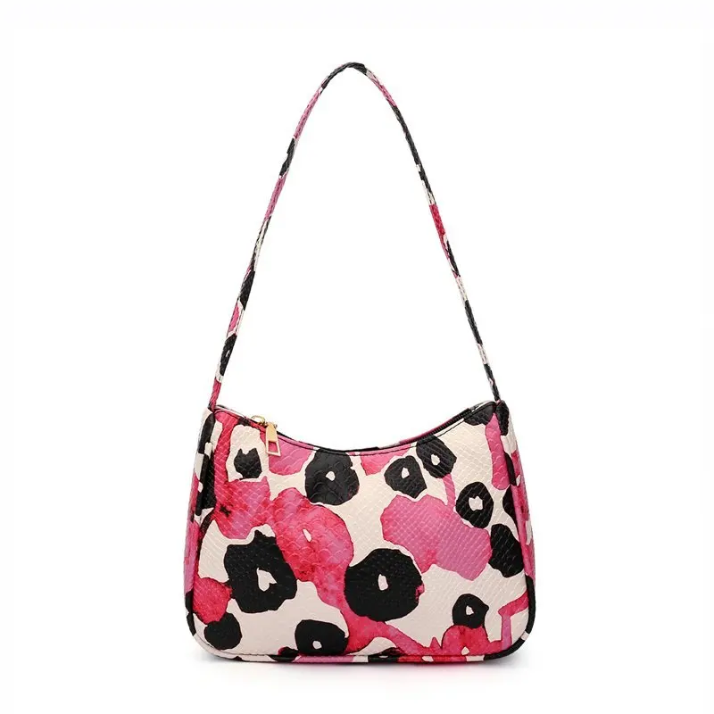 Women shoulder handle armpit bag 2021 New printed flower summer purses baguette bag ladies gradient trendy handbags, Customizable
Women shoulder handle armpit bag 2021 New printed flower summer purses baguette bag ladies gradient trendy handbags, Customizable