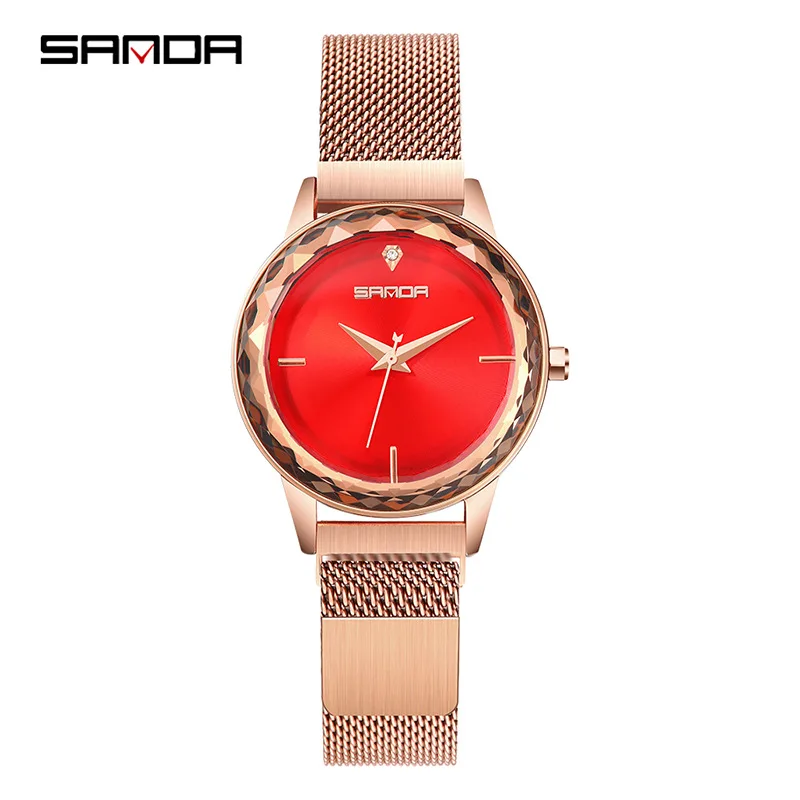 New fashion simple spot wholesale women's quartz watch magnet strap magnet quartz watch
New fashion simple spot wholesale women's quartz watch magnet strap magnet quartz watch