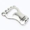 Wholesale Promotional Gift European Souvenir Cities Custom 3D Metal Foot Shape Bahamas Bottle Opener Fridge Magnet