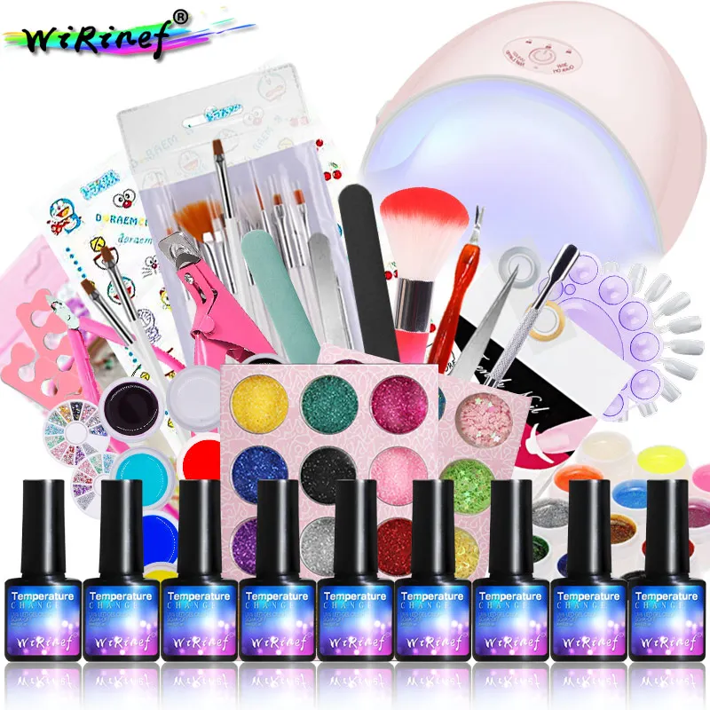 Private label Nail Art Gel Set Kit Nail Art Gel Lacquer 36W UV LED Lamp Design acrylic nail Manicure Set, Customised
Private label Nail Art Gel Set Kit Nail Art Gel Lacquer 36W UV LED Lamp Design acrylic nail Manicure Set, Customised