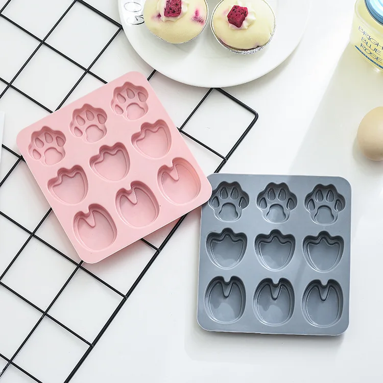 Silicone claw shape cake baking mold handmade soap chocolate mold animal ice cube tray
Silicone claw shape cake baking mold handmade soap chocolate mold animal ice cube tray