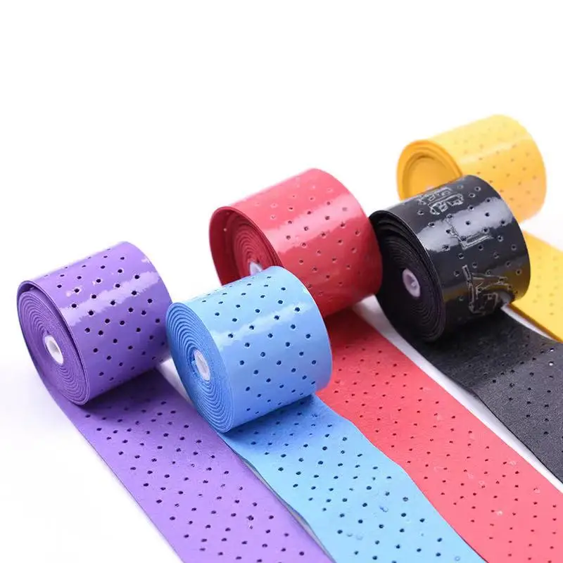 Manufacturer High Quality stock Overgrip tennis perforated Thickened Badminton Antiskid Hand Glue
Manufacturer High Quality stock Overgrip tennis perforated Thickened Badminton Antiskid Hand Glue