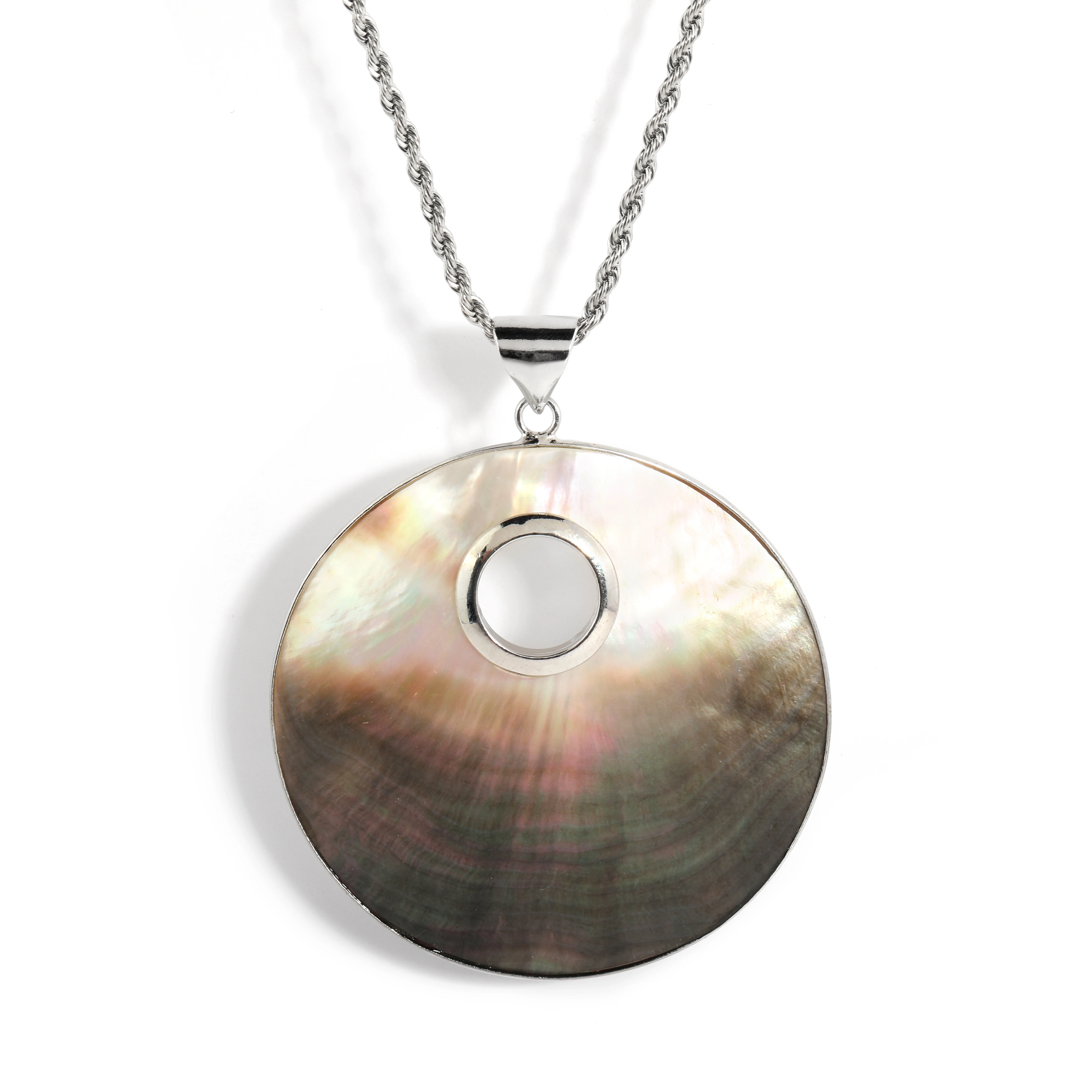 New Fashion Silver Plated Round Pendant Women'S Luxury Mother Of Pearl Big Pendant Necklace Wholesale Women Custom
New Fashion Silver Plated Round Pendant Women'S Luxury Mother Of Pearl Big Pendant Necklace Wholesale Women Custom