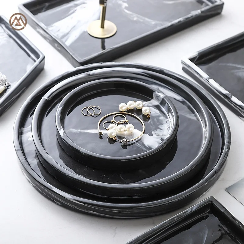 Round Shape And Irregular Shape Porcelain Dinner Tableware Marble Ceramic Plate, Black
Round Shape And Irregular Shape Porcelain Dinner Tableware Marble Ceramic Plate, Black