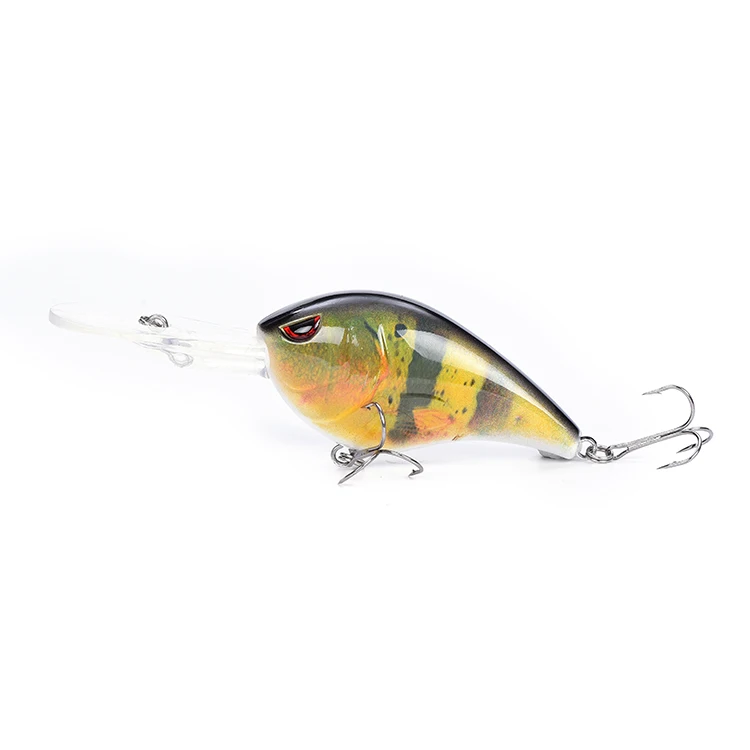 LVDE Top -Selling 15cm 46g New Style Plastic Minnow Fishing Lures Swimbait Square Bill CrankBait, 8 color available
LVDE Top -Selling 15cm 46g New Style Plastic Minnow Fishing Lures Swimbait Square Bill CrankBait, 8 color available