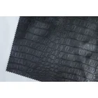 high quality leather crocodile grain embossed pu leather product