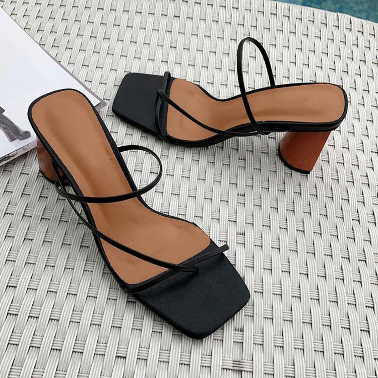 2022 New Summer Women Sandals Slipper High Cylindrical Heel Outdoor Flip Flops Narrow Strap Women Slides
2022 New Summer Women Sandals Slipper High Cylindrical Heel Outdoor Flip Flops Narrow Strap Women Slides