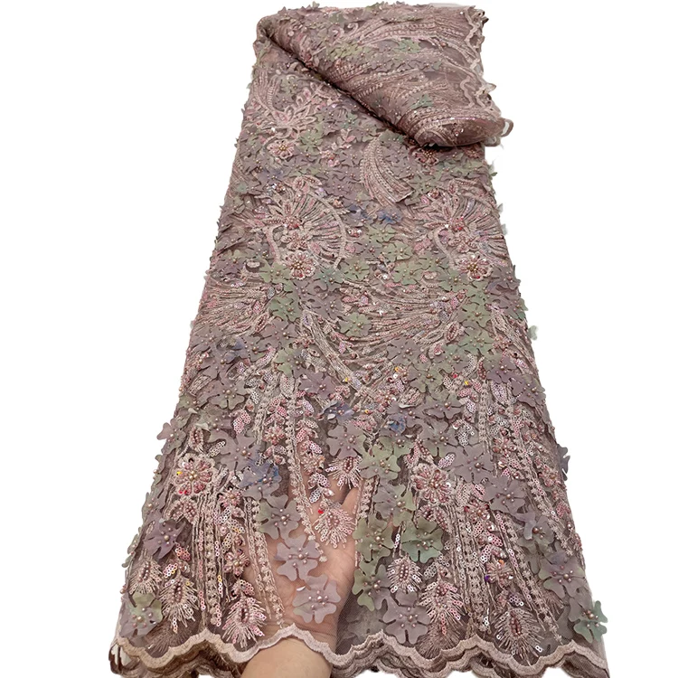 Wedding Dress Wholesale French Tulle Lace Applique Foam Beads Lace Fabric Mesh Fabric Beads Decorated 100% Polyester
Wedding Dress Wholesale French Tulle Lace Applique Foam Beads Lace Fabric Mesh Fabric Beads Decorated 100% Polyester
