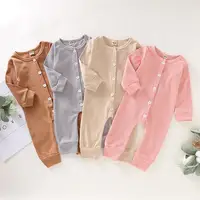 2019 Spring Autumn wear 100% cotton jumpsuit baby girl clothes newborn romper with long sleeve
2019 Spring Autumn wear 100% cotton jumpsuit baby girl clothes newborn romper with long sleeve
