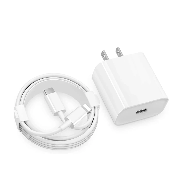 Factory Wholesale US PD 20W Wall Mobile Phone Fast Charging USB-C Portable Power Adapter Charger Plug Block for Apple iPhone 12, White
Factory Wholesale US PD 20W Wall Mobile Phone Fast Charging USB-C Portable Power Adapter Charger Plug Block for Apple iPhone 12, White