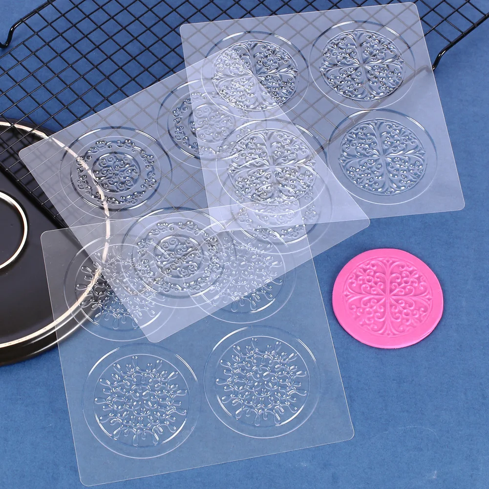 Baking Vortex Texture Fondant Printing Mold 3pcs Transparent Plastic Texture Mold Fondant Printing Mold Making Craft Tools
Baking Vortex Texture Fondant Printing Mold 3pcs Transparent Plastic Texture Mold Fondant Printing Mold Making Craft Tools