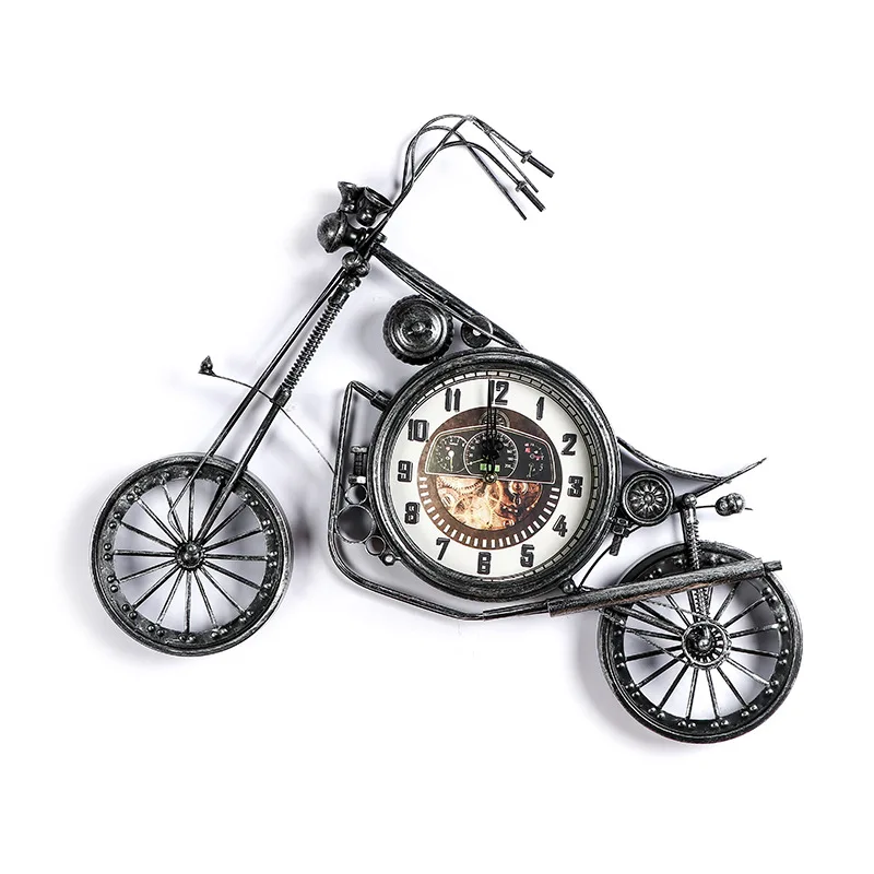 Factory Price Retro Industrial Style Motorcycle Wall Clock Indoor Metal Art Wall Decoration Clock For Restaurant Bar, Bronze/red/silver/yellow/gold/
Factory Price Retro Industrial Style Motorcycle Wall Clock Indoor Metal Art Wall Decoration Clock For Restaurant Bar, Bronze/red/silver/yellow/gold/