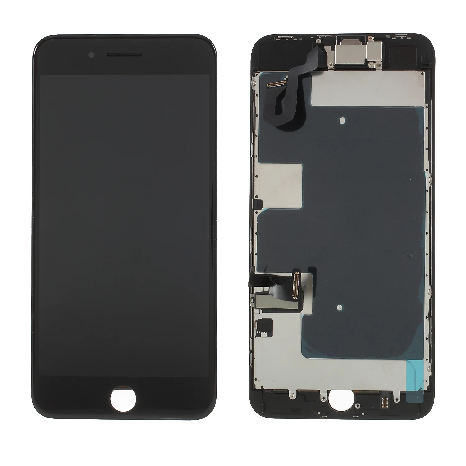 Phone Display LCD Screen and Digitizer Assembly with Frame + Small Parts for iPhone 8 Plus
Phone Display LCD Screen and Digitizer Assembly with Frame + Small Parts for iPhone 8 Plus