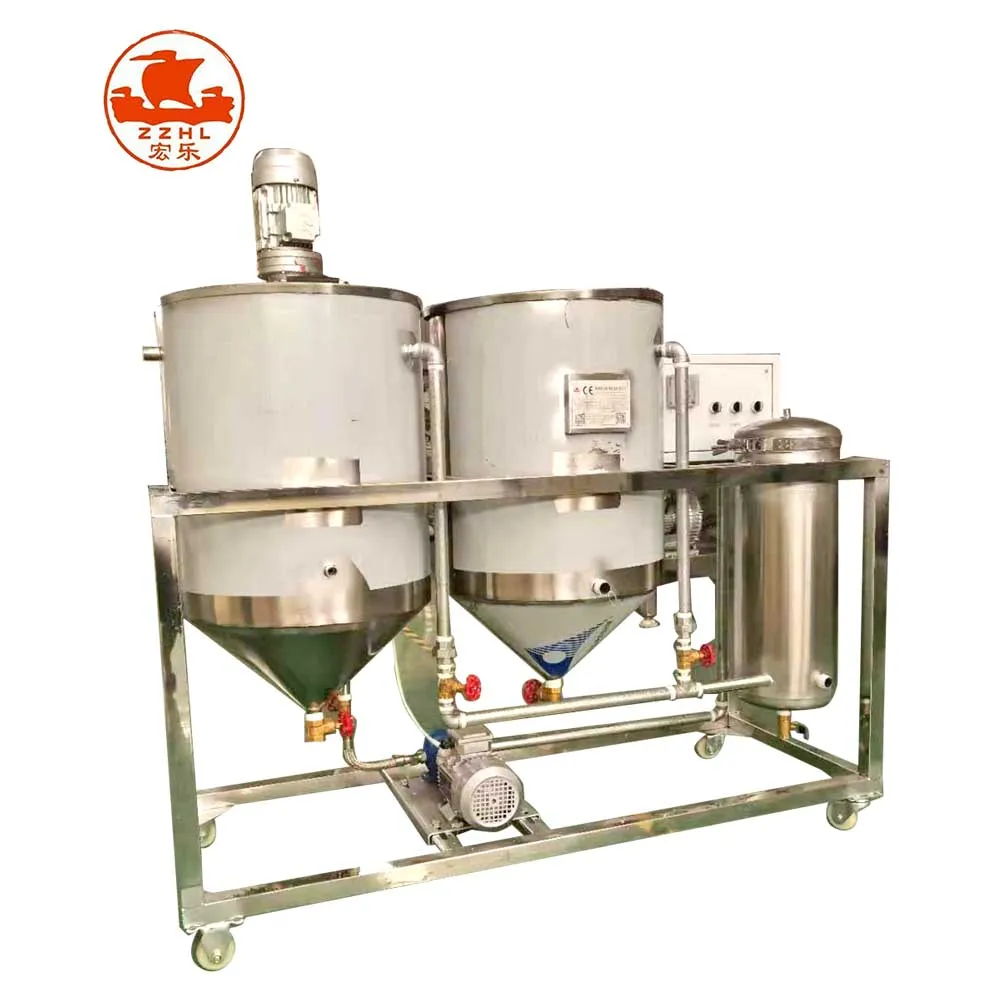 New Design Palm Oil Processing Machine Mini Oil Refinery Machine Crude Palm Oil Refining Machine supplier