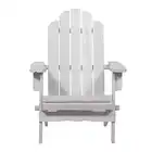 Chair Outdoor Wood Chair White Outdoor Garden Furniture Folding Patio Modern Wood Adirondack Chair