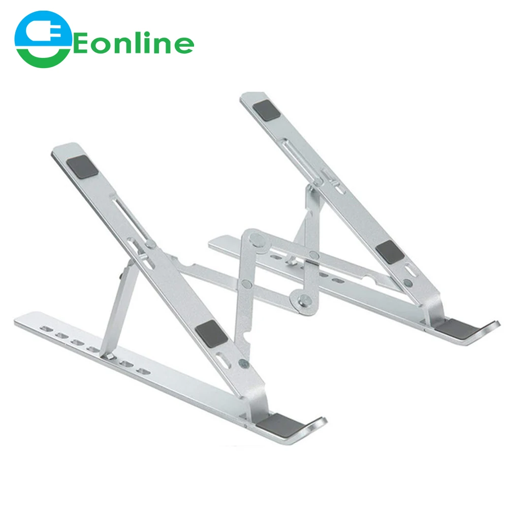 EONLINE Laptop Stand Portable Notebook Holder Adjustable Foldable Ventilated Tablet Aluminum Compatible For MacBook Pro Air 9-17, Sliver
EONLINE Laptop Stand Portable Notebook Holder Adjustable Foldable Ventilated Tablet Aluminum Compatible For MacBook Pro Air 9-17, Sliver