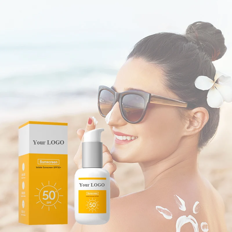 

Juyou Oem Private Label Prevent Uva Uvb Light Weight Even Skin Tones Whitening Spf50 Sunscreen Lotion