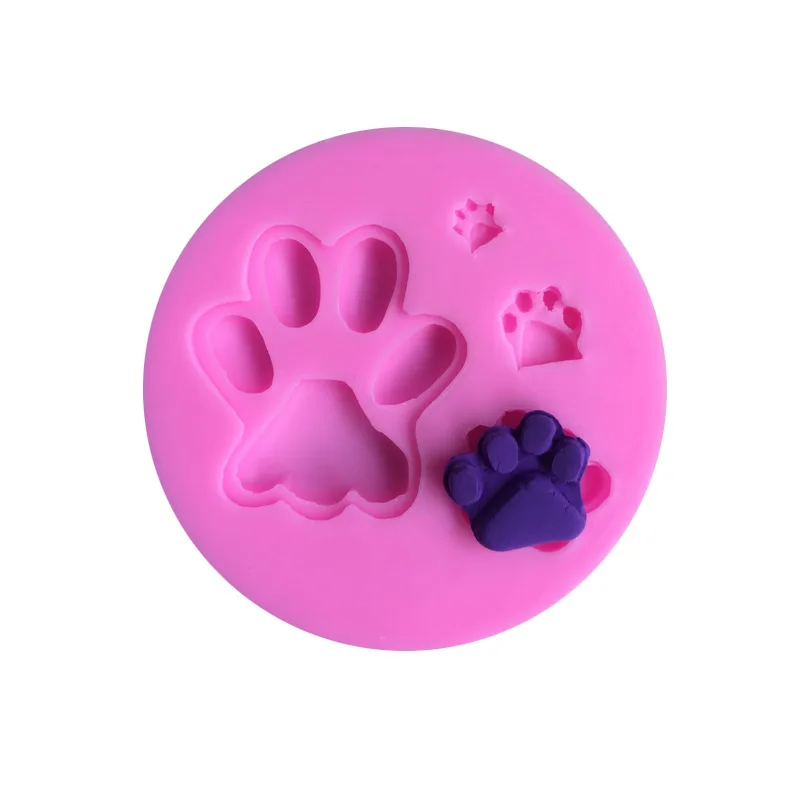 Big and Small Bear Footprints Shaped Silicone Fondant Mold Steampunk Series Cake Mold Baking Decorating Tools, Pink
Big and Small Bear Footprints Shaped Silicone Fondant Mold Steampunk Series Cake Mold Baking Decorating Tools, Pink