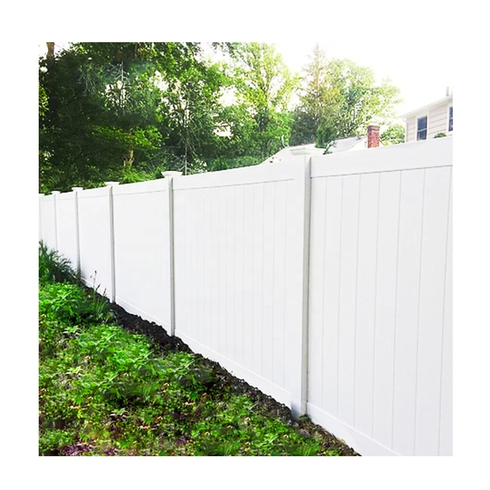 6 Ft X 8 Ft White Pvc Vinyl Privacy Fence Panels Buy White Pvc Vinyl Privacy Fence Privacy Fence Panels Privacy Fence Product On Alibaba Com