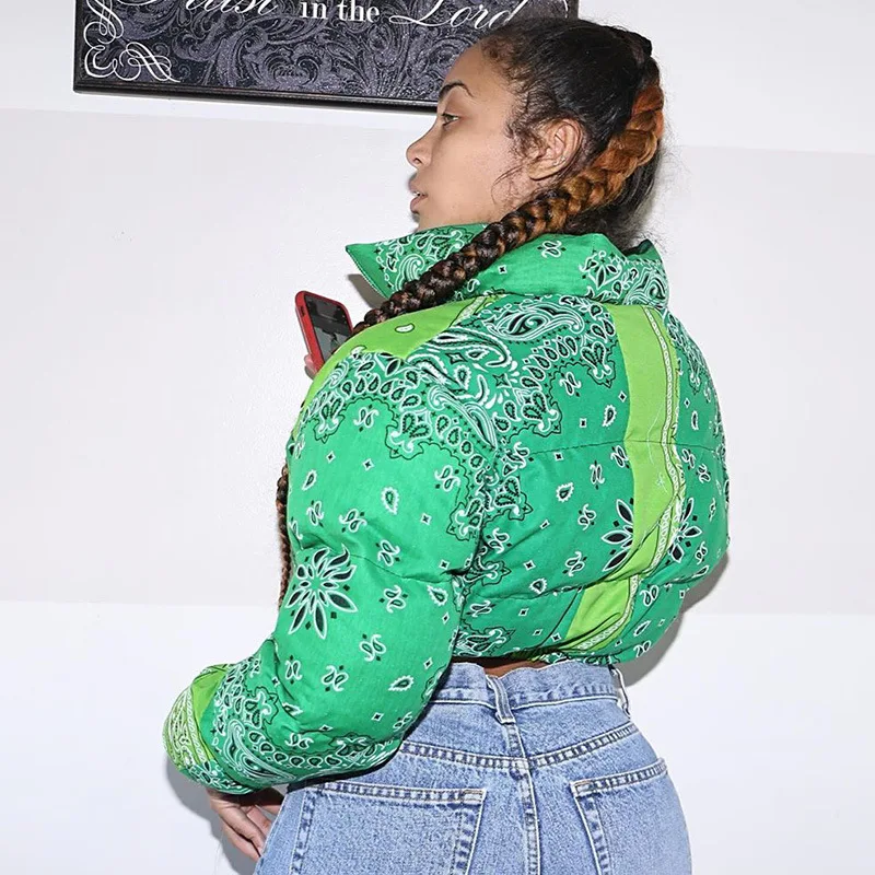 Autumn/Winter New Thickened Turtleneck Trend Pattern Casual All-match Bread Cotton Jacket Women
Autumn/Winter New Thickened Turtleneck Trend Pattern Casual All-match Bread Cotton Jacket Women