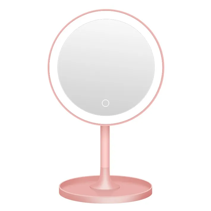 Flexible Suction Cup Cosmetic Vanity Makeup Magnifying Mirror Glasses Desktop Mirror Desktop LED Light Mirror 24 Pcs LED Lights, White/pink/red/customized
Flexible Suction Cup Cosmetic Vanity Makeup Magnifying Mirror Glasses Desktop Mirror Desktop LED Light Mirror 24 Pcs LED Lights, White/pink/red/customized