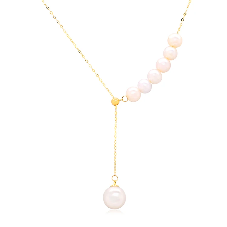 Fashion asymmetric sexy clavicle y chain 18K gold jewelry fresh water pearl necklace
Fashion asymmetric sexy clavicle y chain 18K gold jewelry fresh water pearl necklace