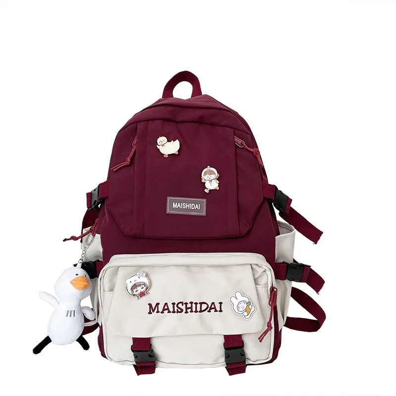 New Style Primary School Student Cute College Schoolbag Large Lady Bag Woman Backpack
New Style Primary School Student Cute College Schoolbag Large Lady Bag Woman Backpack