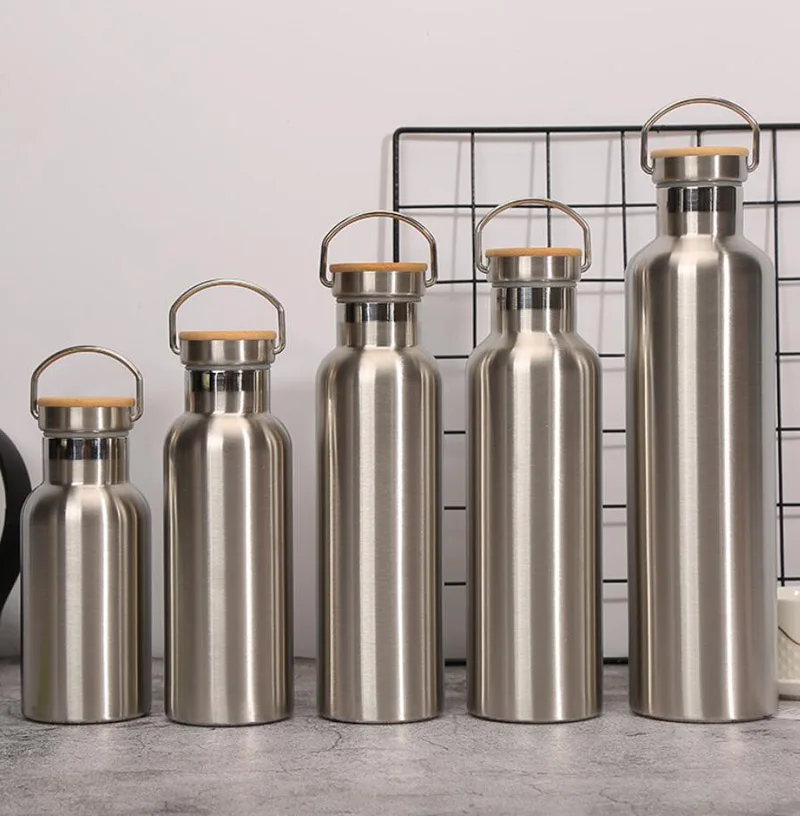 Custom Logo Vacuum Insulated Water Bottle Stainless Steel Thermos Vacuum Flask Trinkflasche Edelstahl, Natural
Custom Logo Vacuum Insulated Water Bottle Stainless Steel Thermos Vacuum Flask Trinkflasche Edelstahl, Natural
