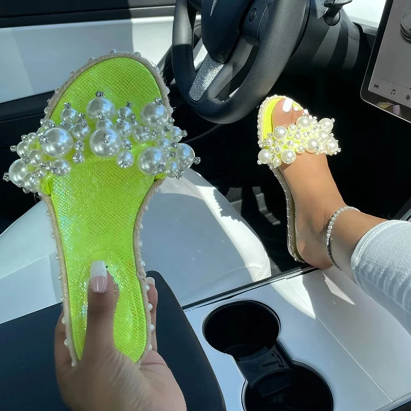 JG23-1 Ins Hot Candy Color Pink Yellow Trendy Pearl Rhinestone Sandals For Women, As picture or custom
JG23-1 Ins Hot Candy Color Pink Yellow Trendy Pearl Rhinestone Sandals For Women, As picture or custom