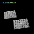Led optical lens plastic uniform illumination for horticultural lighting